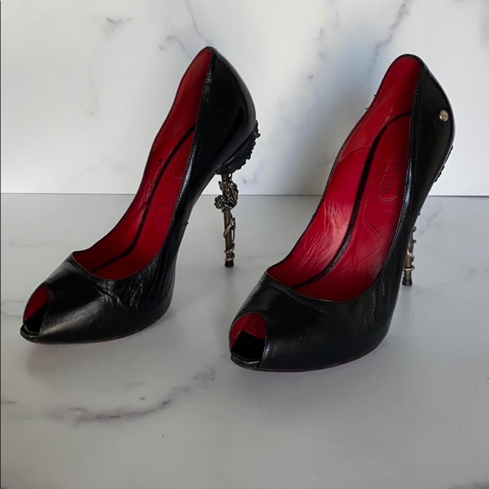 Cesare Paciotti PeepToe Pumps - Picture 5 of 8